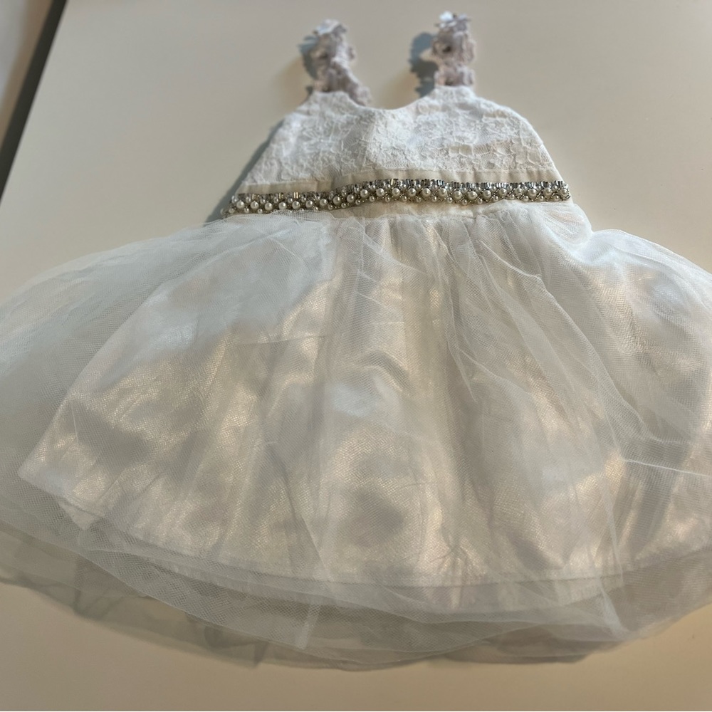 Cute, little holiday, birthday, wedding attire for infant.